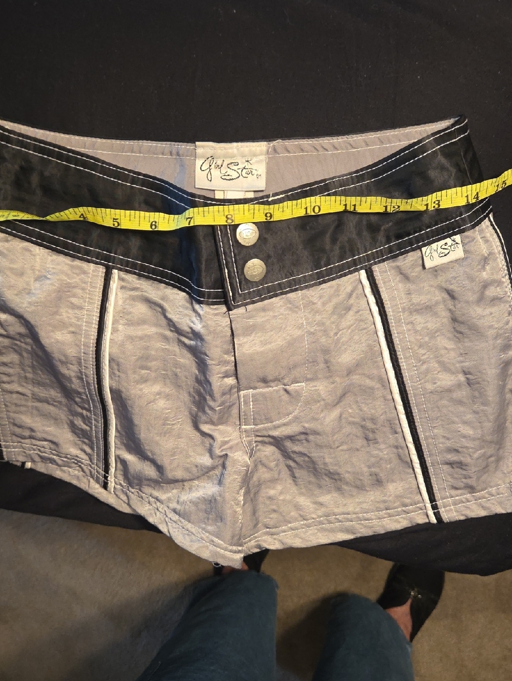 Gray & Black Women's Shorts - Picture 6 of 6